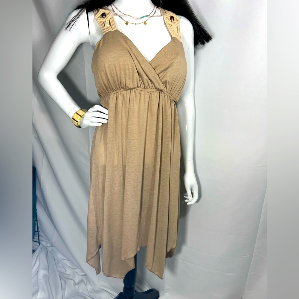 Beautiful khaki colored dress